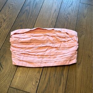 Abercrombie & Fitch Pink Bubble Crop Top